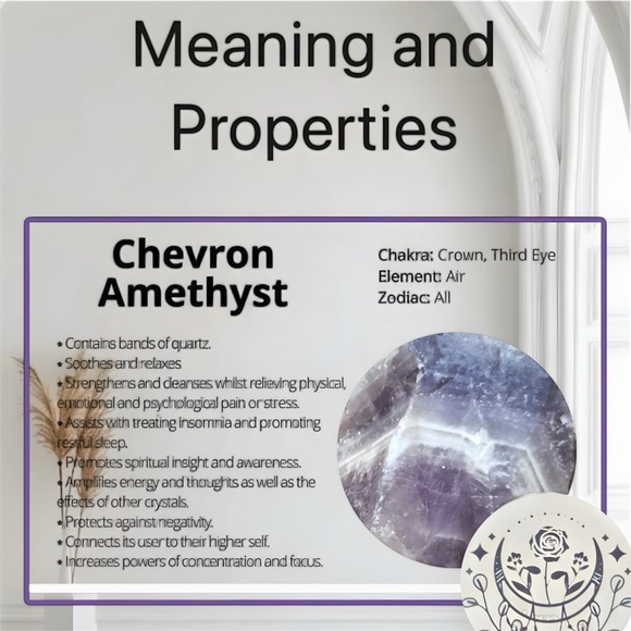 AURALITE Chevron Amethyst Super 23 Dream Amethyst Natural Wand Large Healing - Picture 4 of 16